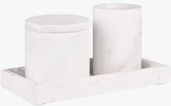 Marmor brett hvit - 11x22x3 cm
