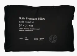 Medium dunpute hvit - 50x70 cm