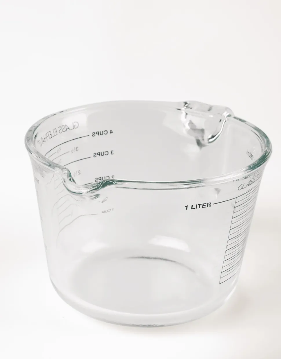 Målebeger transparent - 18,5x12,9x9 cm 500 ml