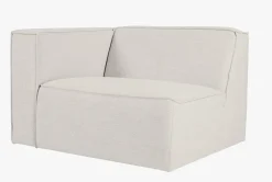 Modulsofa 1,5 seter m/armlene venstre natur - 110x93x73 cm