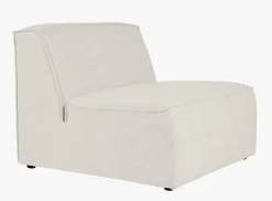 Modulsofa 1,5 seter uten armlener natur - 90x93x73 cm