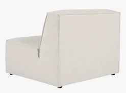 Modulsofa 1,5 seter uten armlener natur - 90x93x73 cm