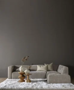 Modulsofa 1,5 seter uten armlene grå - 90x93x73 cm