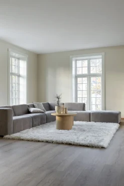 Modulsofa 1,5 seter uten armlene grå - 90x93x73 cm