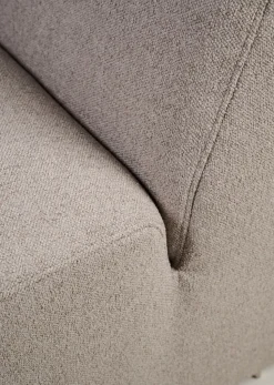 Modulsofa hjørne beige - 93x93x73 cm