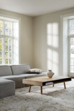 Modulsofa hjørne natur - 90x93x73 cm