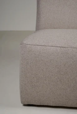 Modulsofa åpen ende høyre beige - 134x93x73 cm