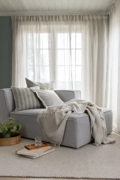 Modulsofa sjeselong høyre natur - 114x154x73 cm