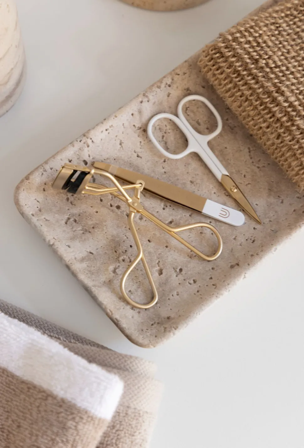 Nail scissors hvit - 4,5x9,2x0,3 cm