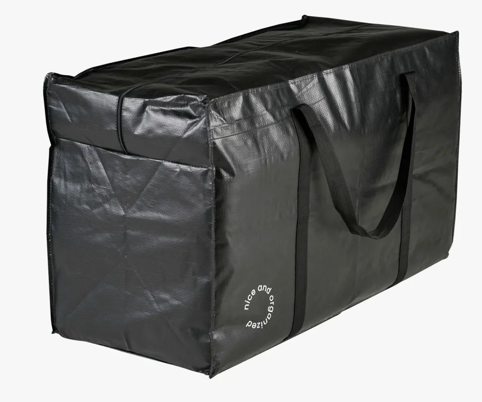 Oppbevarings bag svart - 38x80x49 cm