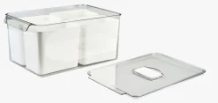 Oppbevaringsboks offwhite - 21x32,5x15,5 cm