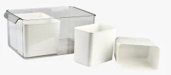 Oppbevaringsboks offwhite - 21x32,5x15,5 cm