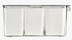Oppbevaringsboks offwhite - 16x31,5x14,5 cm