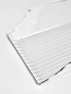 Oppbevaringsboks transparent - 35x15x10 cm