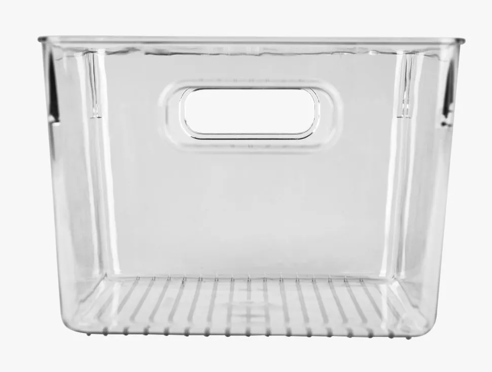 Oppbevaringsboks transparent - 22x29x17 cm