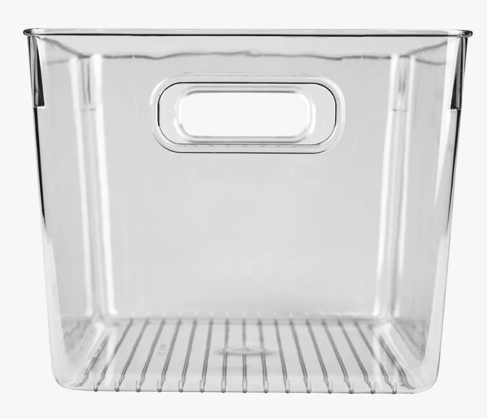 Oppbevaringsboks transparent - 22x29x17 cm