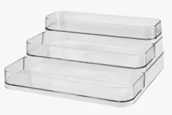 Oppbevaringsstativ transparent - 24,3x26,6x10,3 cm
