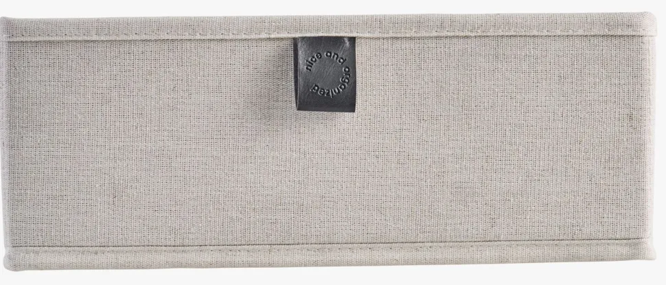 Organiseringsboks lys natur - 42x28x11 cm