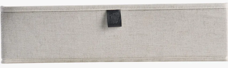 Organiseringsboks lys natur - 42x28x11 cm