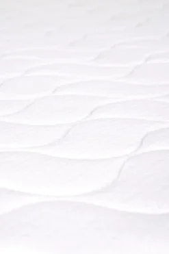 Overmadrass hvit - 90x200 cm