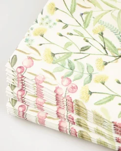 Papirservietter beige - 33x33 cm
