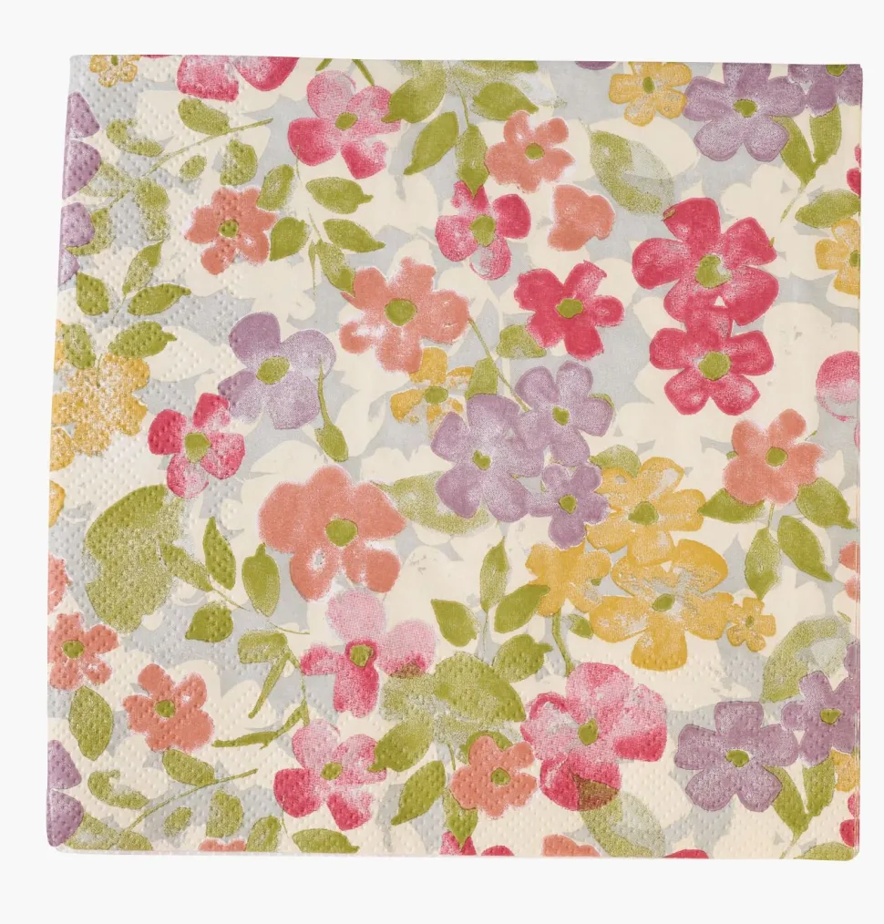 Papirservietter multi - 33x33 cm