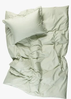 Percale sengesett lindegrønn - 140x200 cm