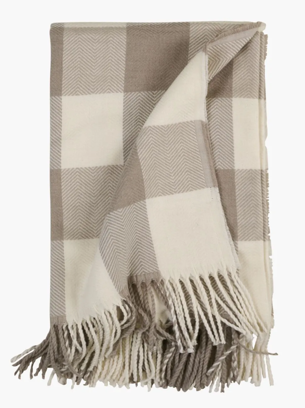 Pledd beige - 130x170 cm