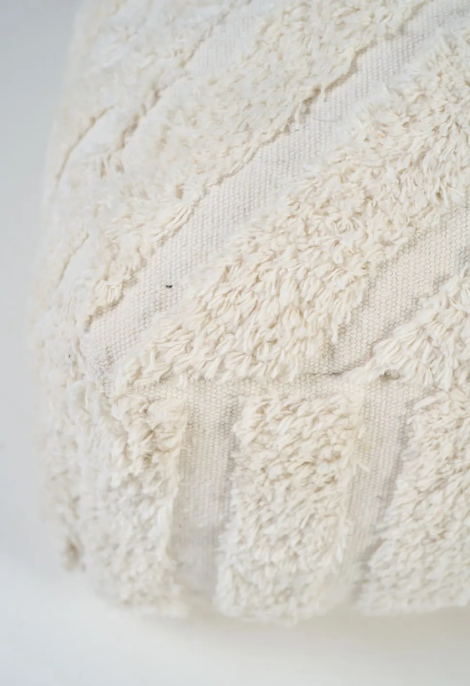 Puff offwhite - 55x55x22 cm