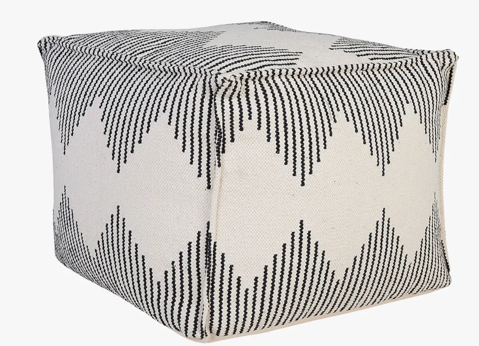 Puff offwhite - 50x50x45cm