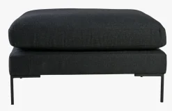Puff svart - 90x90x50 cm