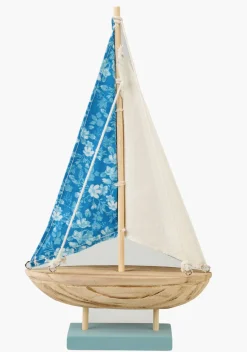 Pynt mørk blå - 6x16x28 cm