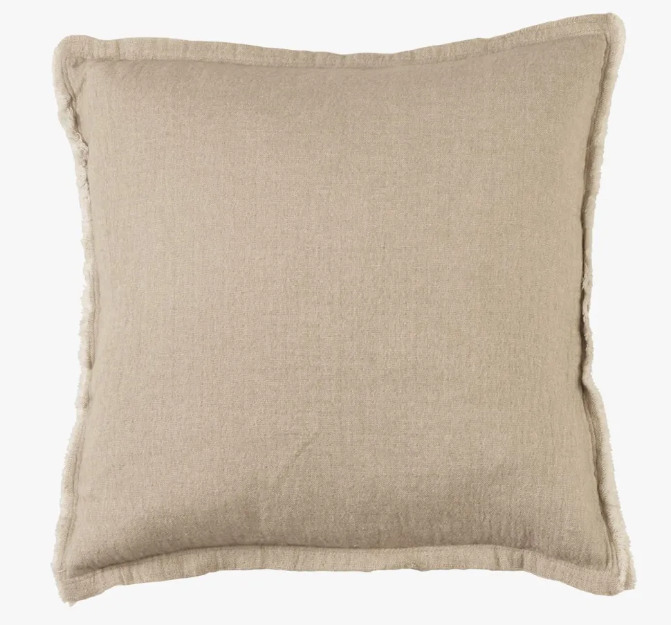 Pynteputetrekk beige - 50x50 cm