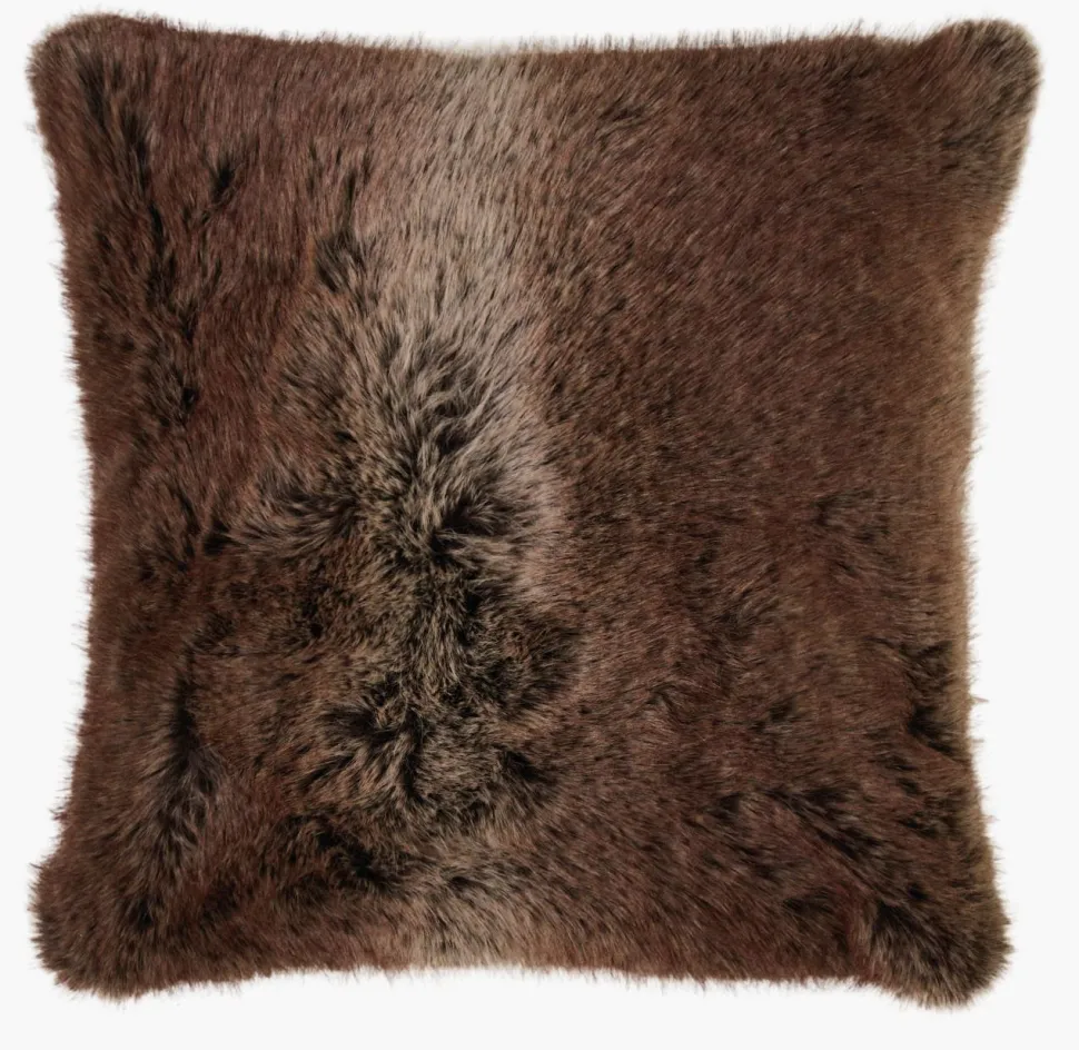 Pynteputetrekk brun - 50x50 cm