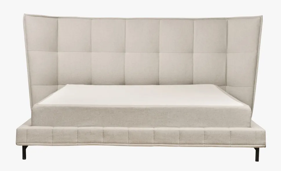 Rammeseng medium/fast natur - 180x200x44 cm