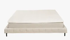 Rammeseng medium/fast natur - 180x200x44 cm