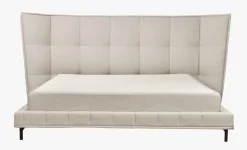 Rammeseng medium/medium natur - 180x200x44 cm