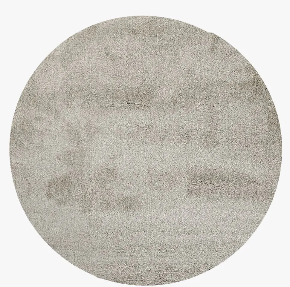 Rundt teppe multi beige - ø200 cm