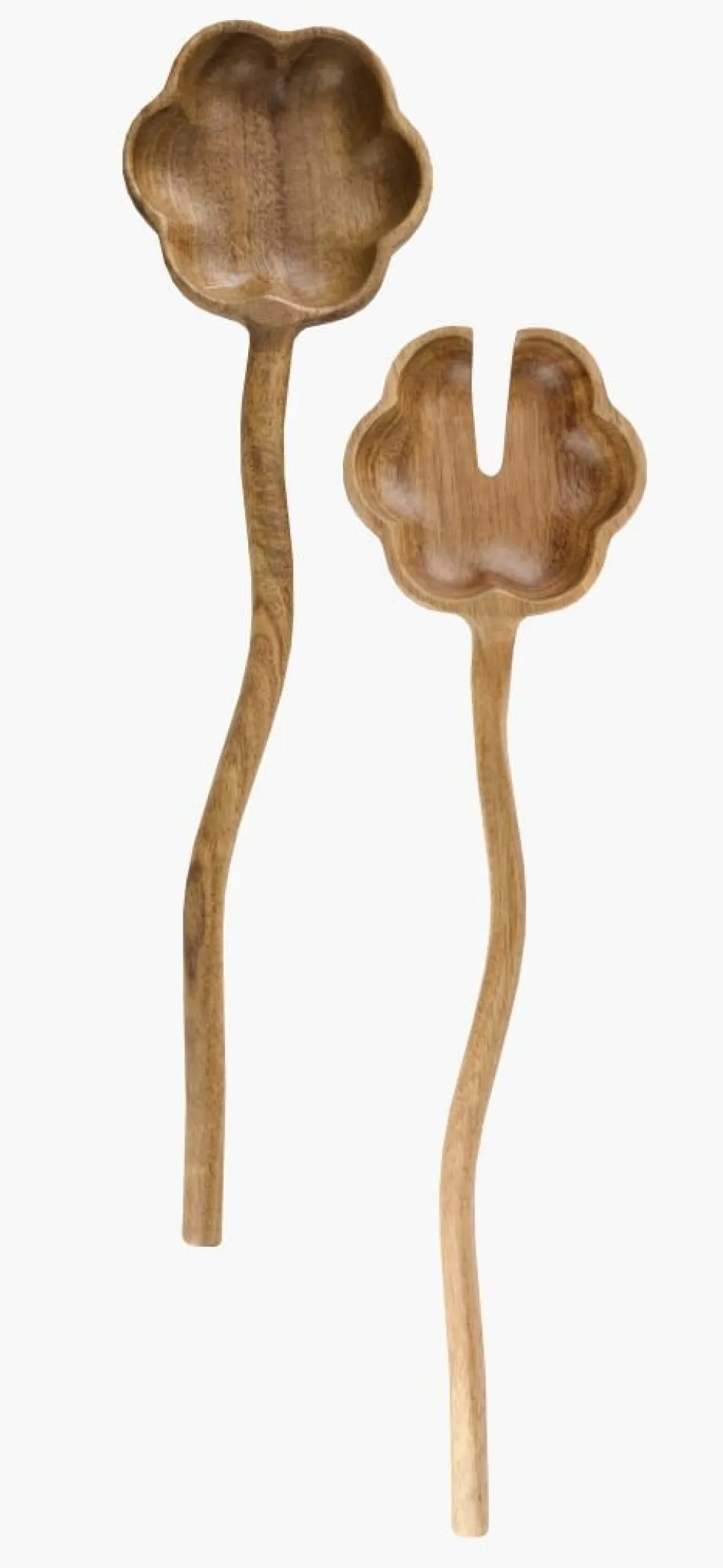 Salatbestikk natur - 31,5 cm
