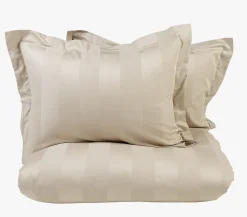 Sateng sengesett lys beige - 140x200 cm