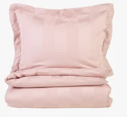 Sateng sengesett pudderrosa - 140x200 cm