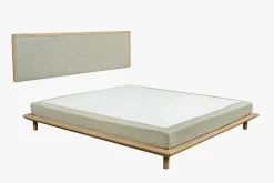 Seng naturoljet eik beige - 180x200 cm