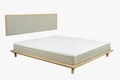 Seng naturoljet eik beige - 180x200 cm