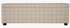 Sengebenk multi beige - 145x46x47 cm