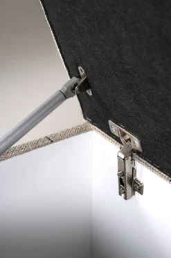 Sengebenk multi beige - 145x46x47 cm
