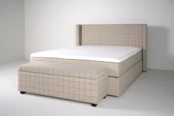Sengebenk multi beige - 145x46x47 cm