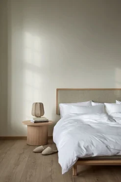 Sengegavl naturoljet beige - 199x3x55 cm