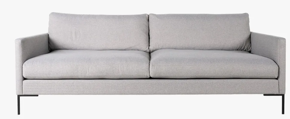 Setetrekk pakke 3 seter lys grå - 60x60x60 cm