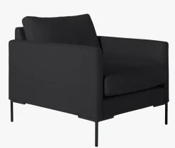 Setetrekk pakke loungestol svart - 40x40x60 cm