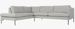 Setetrekk pakke åpen ende venstre beige - 60x60x60 cm
